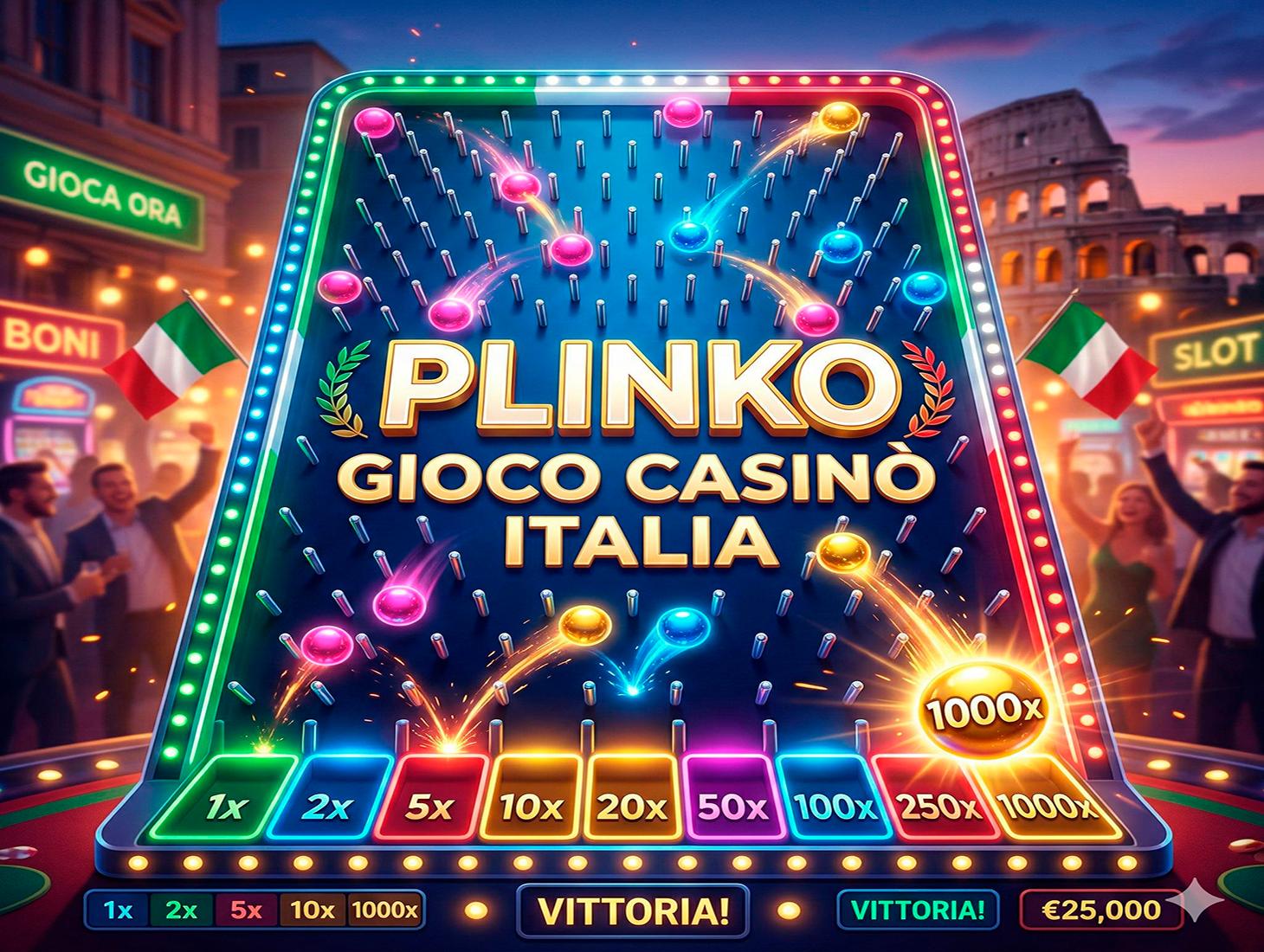 Plinko Casino Online in Italia: gameplay preview